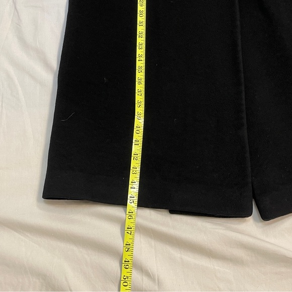 VINTAGE 100% LADIES FLEURETTE BLACK FULL LENGTH CASHMERE COAT - Picture 11 of 11